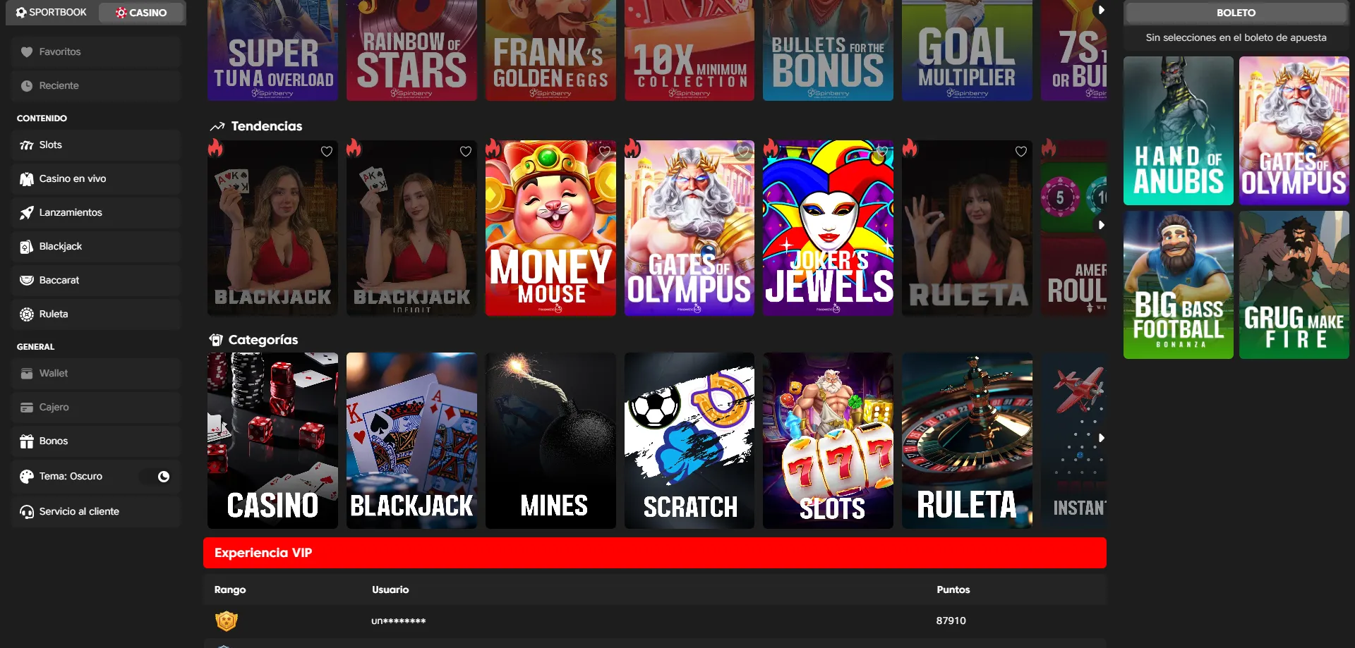 Casino en vivo con dealers reales en Las Vegas en Vivo &mdash; Ruleta, Blackjack y Baccarat